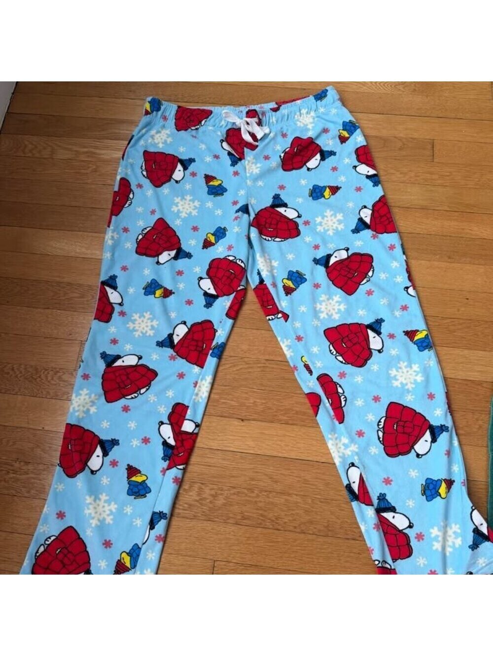 Peanuts Snoopy Winter Pajama Pants - Size Medium